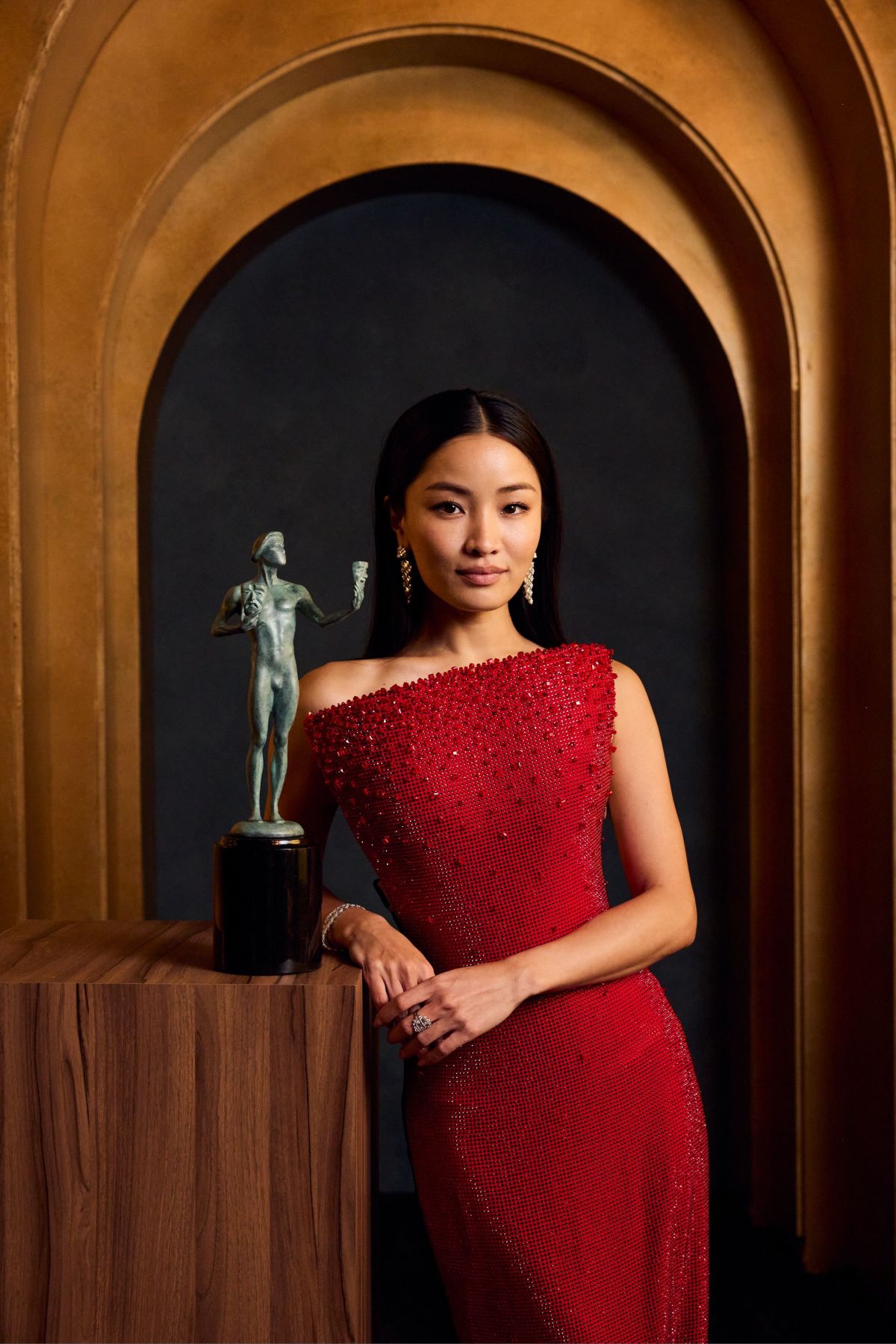 Anna Sawai at Screen Actors Guild Awards Photoshoot, February 2025