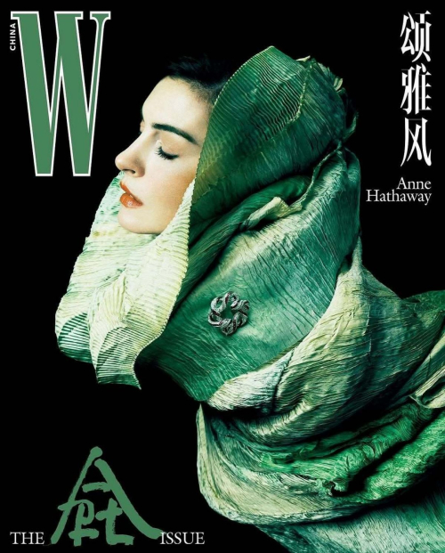 Anne Hathaway for W Magazine China, February 2025 1