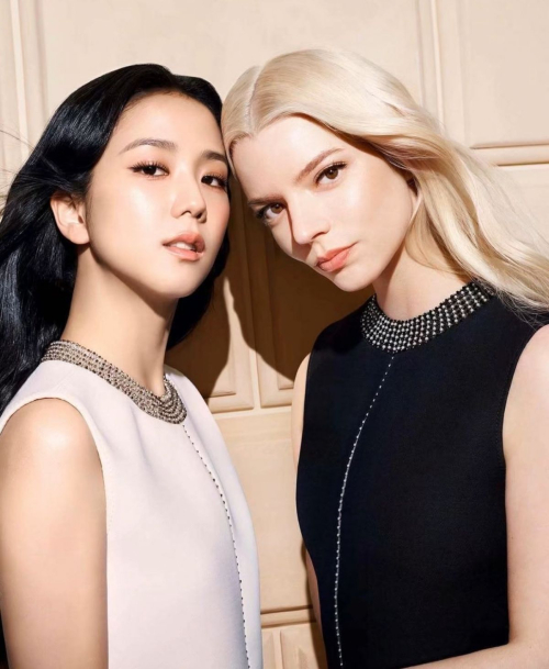 Anya Taylor-Joy and Jisoo for Dior Forever Campaign, February 2025