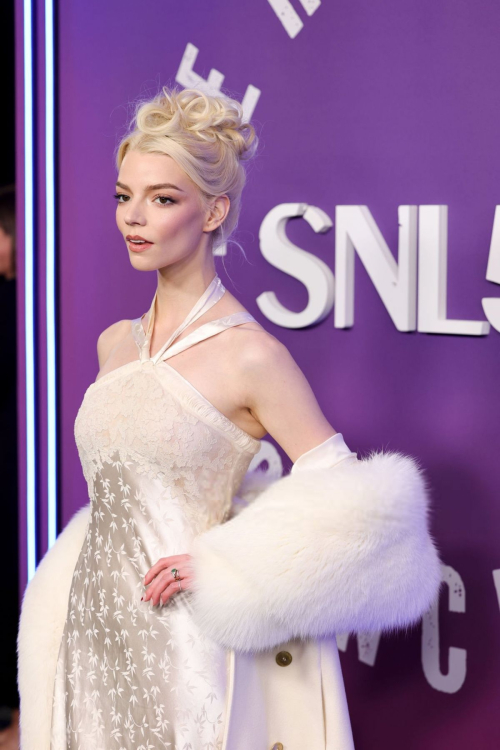 Anya Taylor-Joy at SNL50 Homecoming Concert, February 2025 1