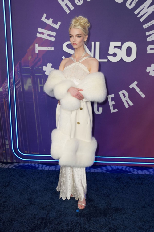 Anya Taylor-Joy at SNL50 Homecoming Concert, February 2025 2