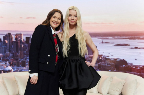 Anya Taylor-Joy on Drew Barrymore Show in New York, Feb 2025 1