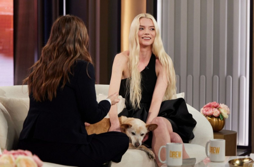 Anya Taylor-Joy on Drew Barrymore Show in New York, Feb 2025 4