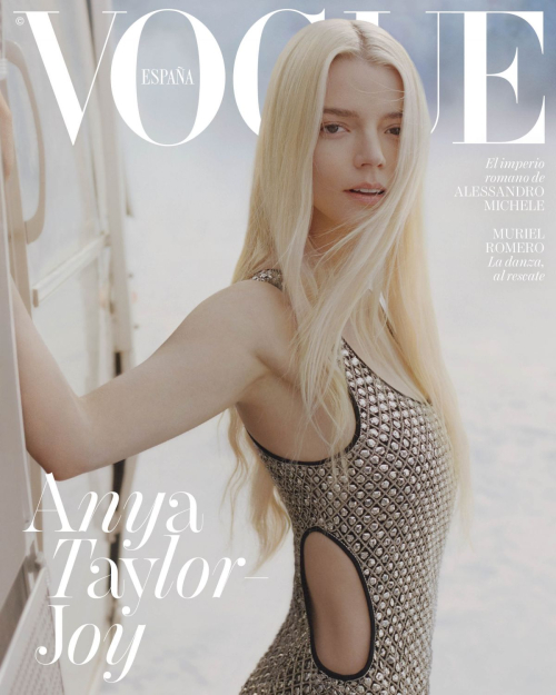 Anya Taylor-Joy Vogue Spain Cover, March 2025