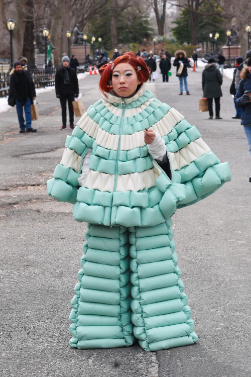 Awkwafina on The Man with the Bag Set in New York, February 2025 2