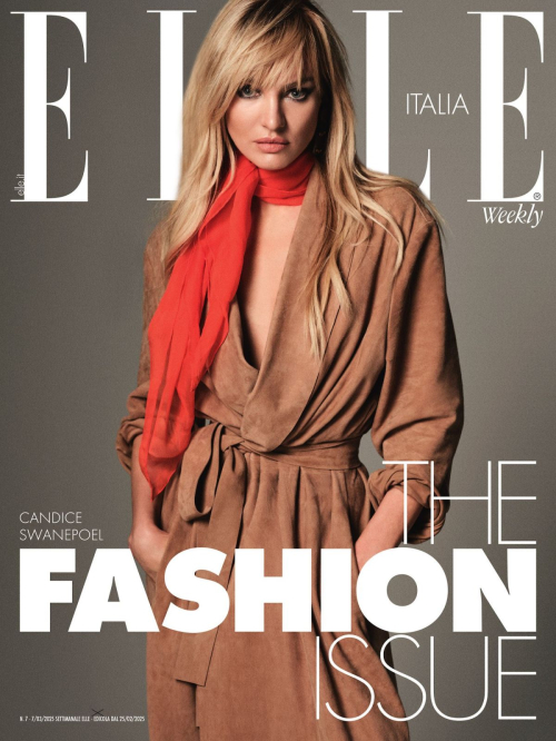 Candice Swanepoel for Elle Italy, February 2025 1