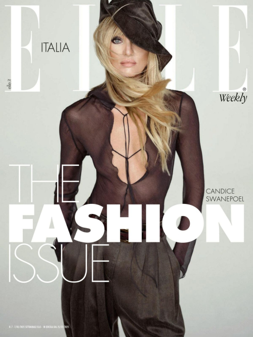 Candice Swanepoel in Elle Magazine, Italy February 2025 47