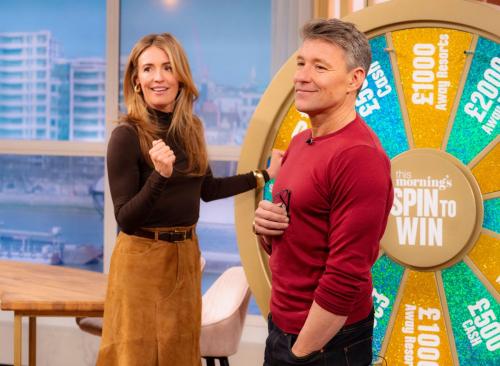Cat Deeley on This Morning TV Show London, Feb 2025 1