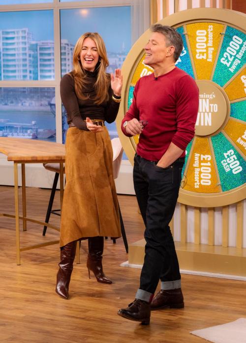 Cat Deeley on This Morning TV Show London, Feb 2025 5