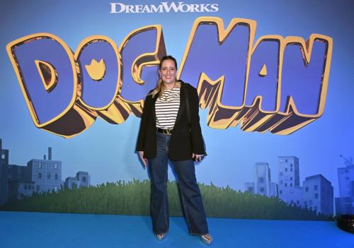 Cat Sims at Dog Man Gala Screening in London, February 2025 2