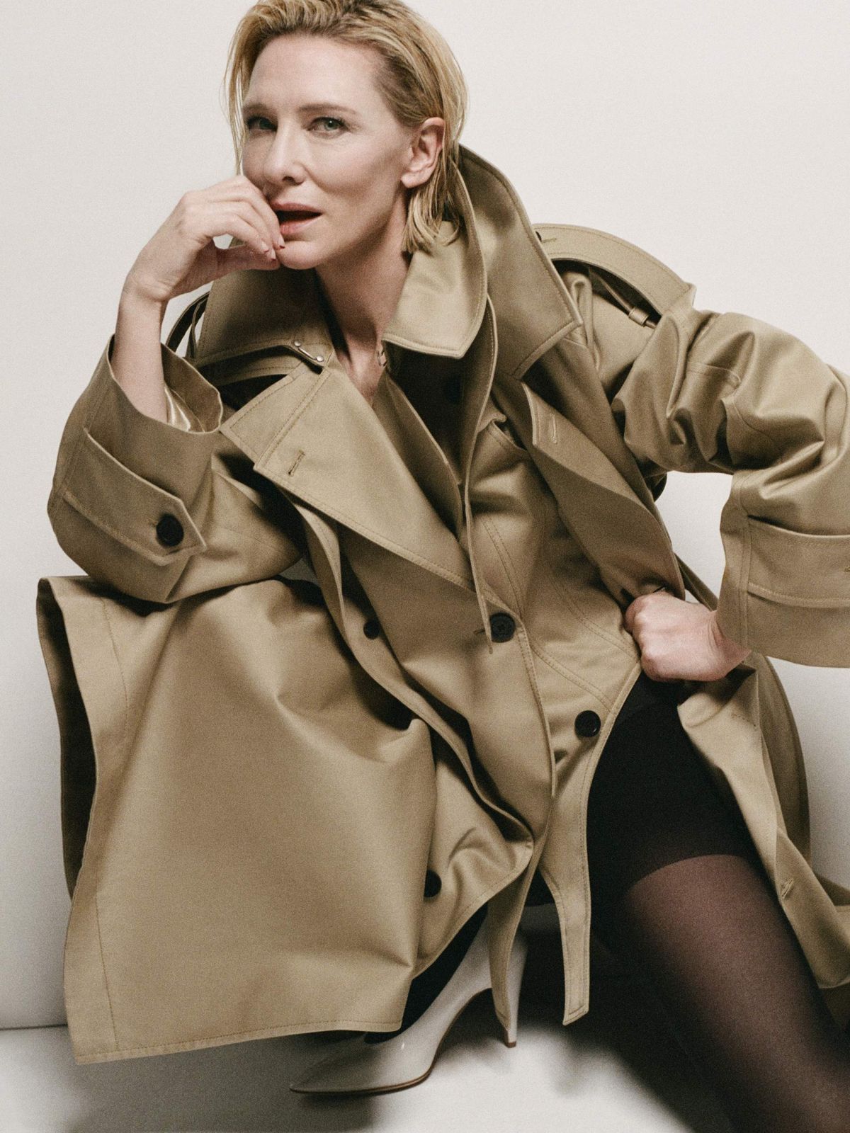 Cate Blacnhett for Net-A-Porter, February 2025