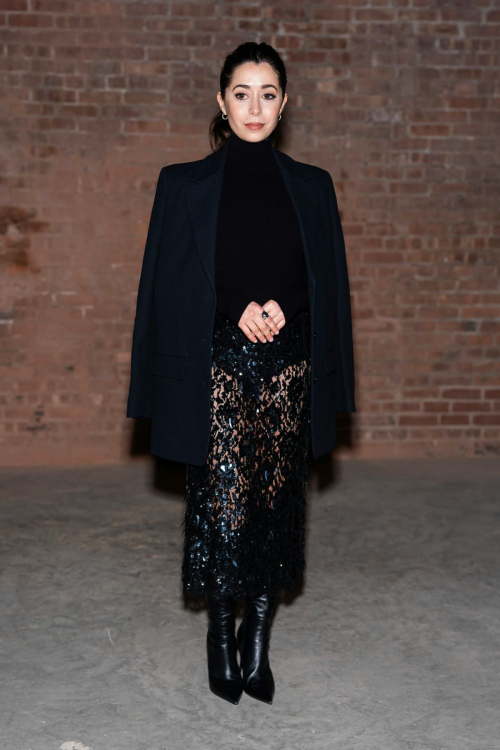 Cristin Milioti at Michael Kors Fashion Show NYFW, Feb 2025 1