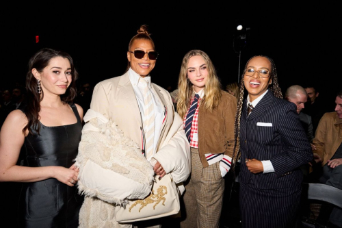 Cristin Milioti at Thom Browne Runway Show at NYFW, February 2025 2