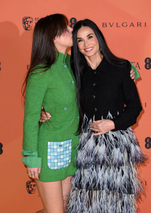 Demi Moore and Scout Willis at EE BAFTA Nominees Party, February 2025 2