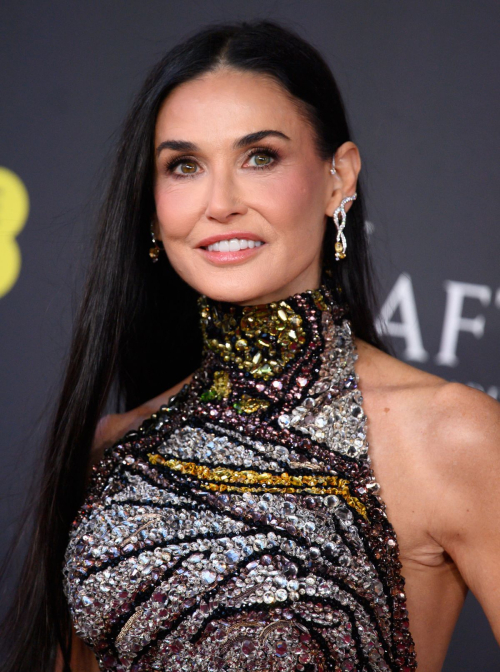 Demi Moore at EE BAFTA Film Awards Red Carpet, February 2025 5