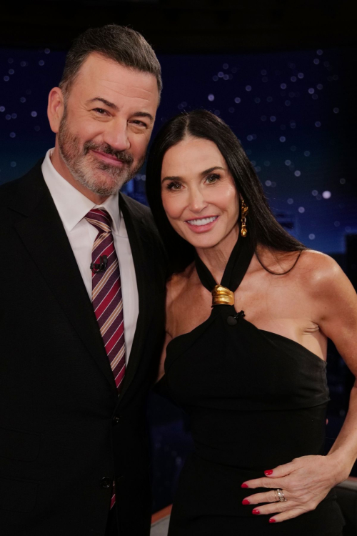 Demi Moore at Jimmy Kimmel Live, February 2025 2