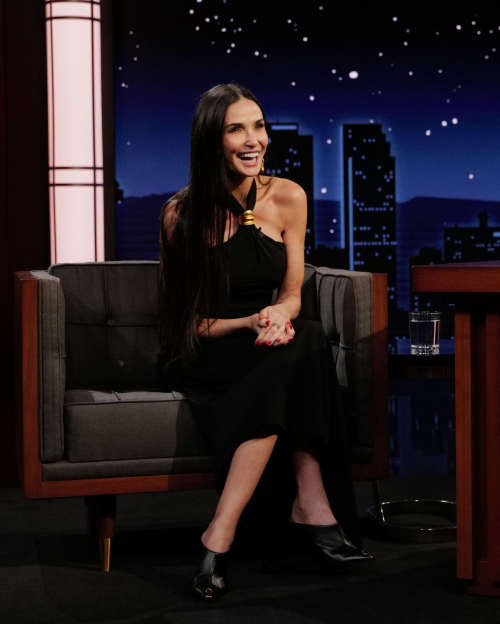 Demi Moore at Jimmy Kimmel Live, February 2025 4