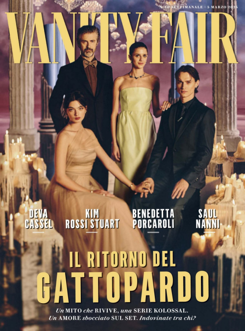 Deva Cassel and Bernadetta Porcaroli in Vanity Fair Italy, March 2025