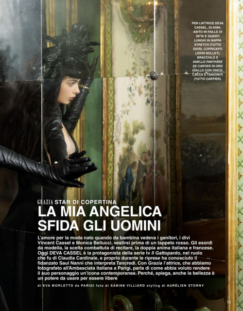 Deva Cassel in Grazia Italy, February 2025 15