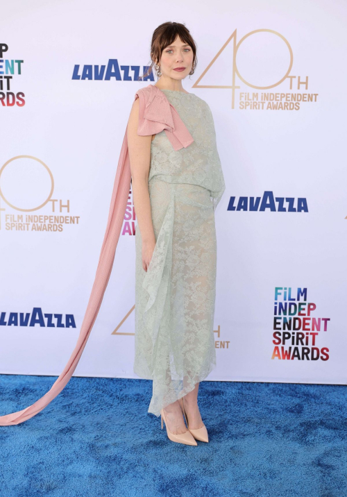 Elizabeth Olsen at Film Independent Spirit Awards, February 2025