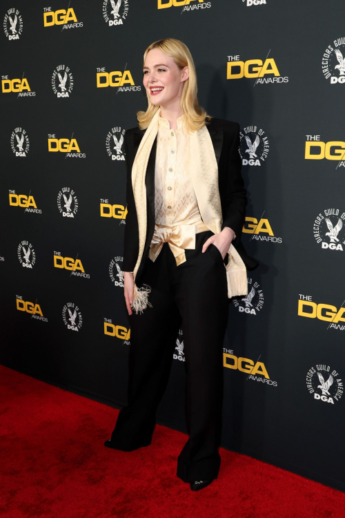 Elle Fanning at 77th Annual DGA Awards, February 2025 3