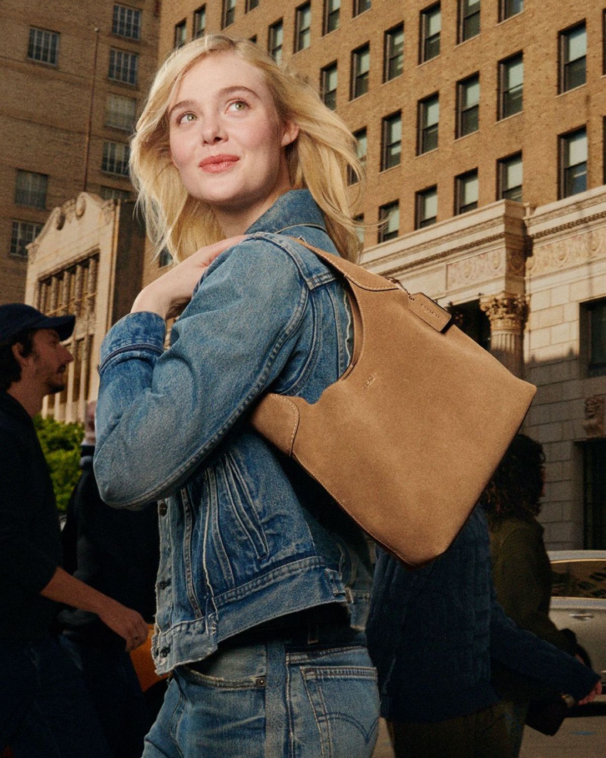 Elle Fanning for Coach On Your Own Time Campaign, February 2025