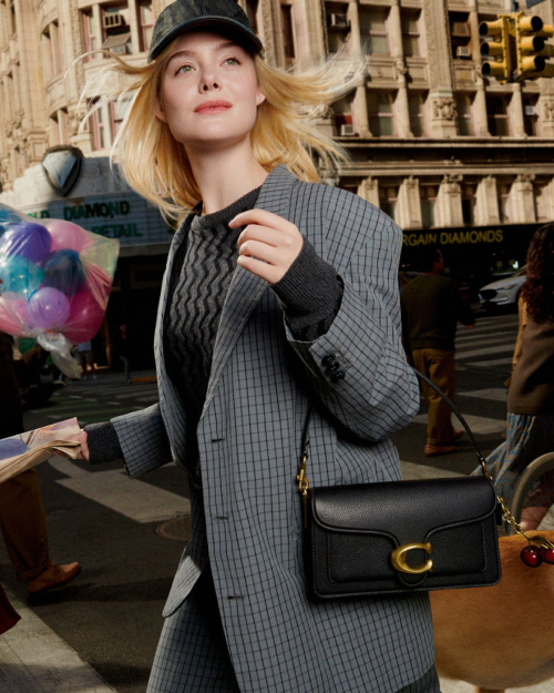 Elle Fanning for Coach On Your Own Time Campaign, February 2025 2