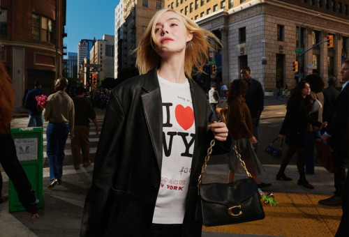 Elle Fanning for Coach On Your Own Time Campaign, February 2025 6