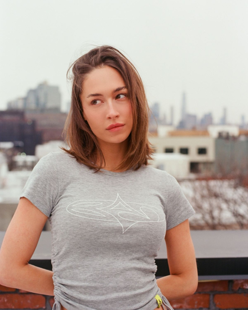 Elsie Hewitt at Urban Outfitters x Simple Pleasures Campaign, February 2025 2