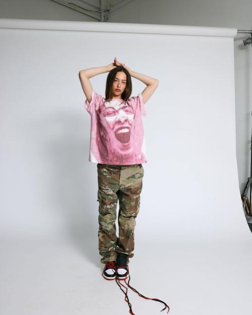 Elsie Hewitt for Urban Outfitters x Basic Pleasures Campaign, February 2025 2