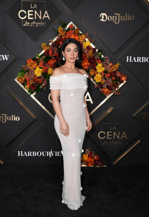 Emeraude Toubia at La Cena Los Angeles Event, February 2025