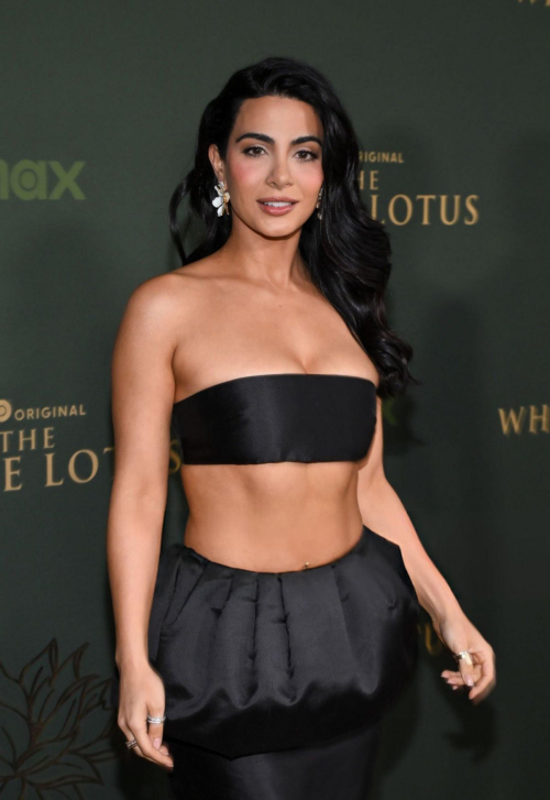 Emeraude Toubia at The White Lotus Premiere, February 2025