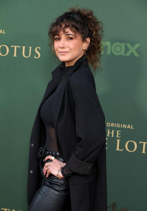 Emmanuelle Chriqui at The White Lotus Season 3 Premiere, Feb 2025 4