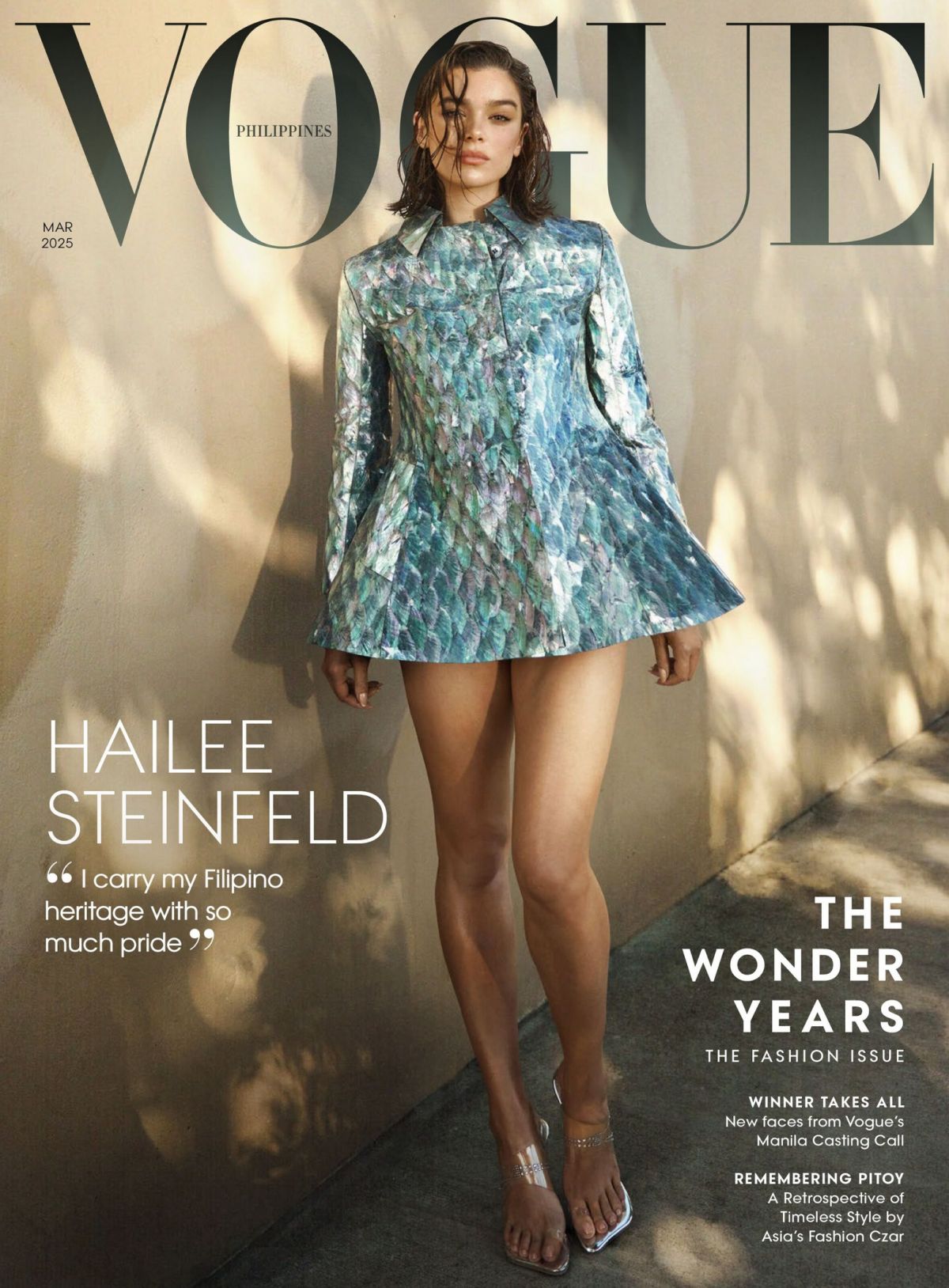 Hailee Steinfeld in Vogue Philippines Magazine, March 2025