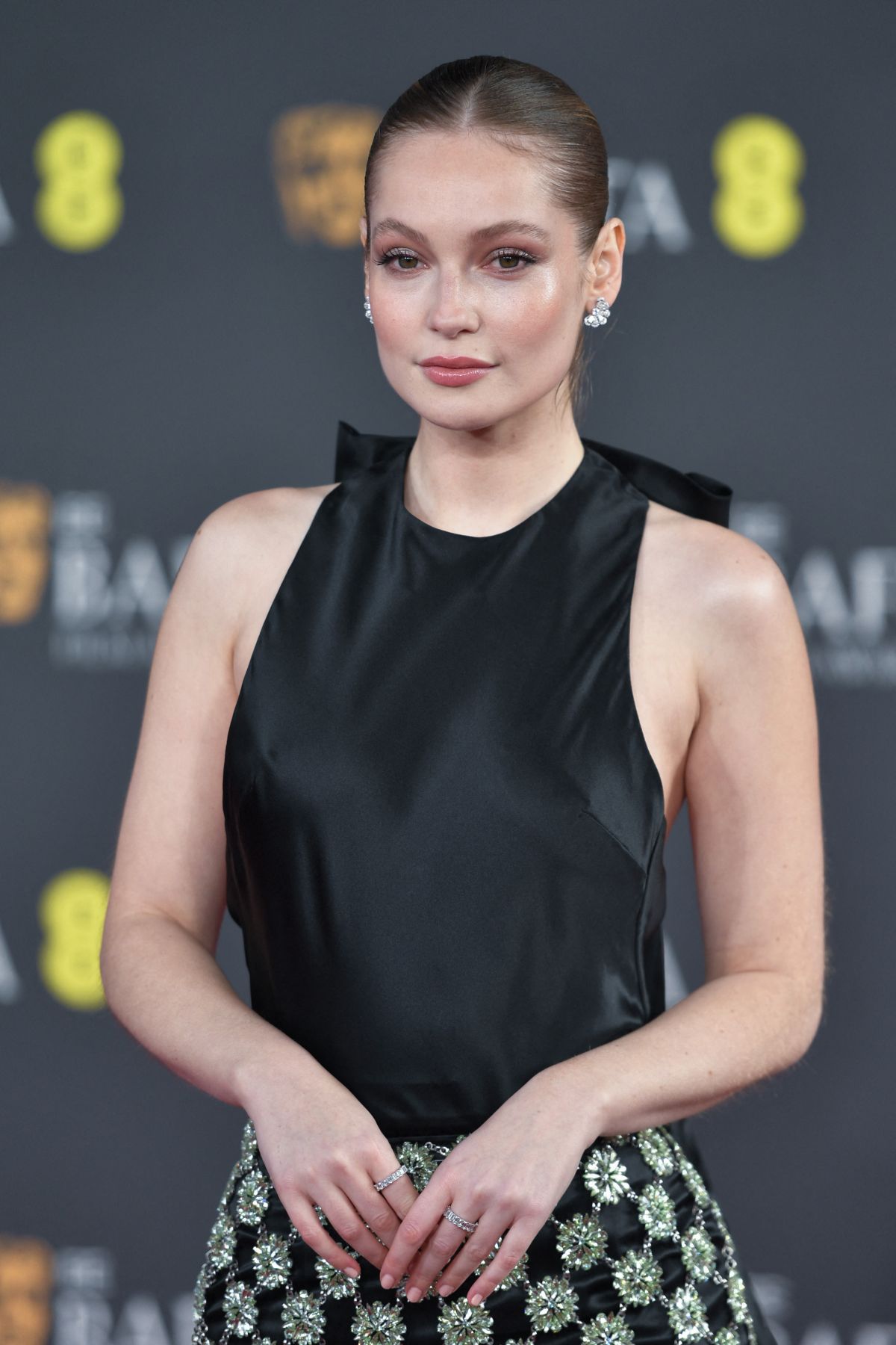 Hannah Dodd at EE BAFTA Film Awards in London, February 2025