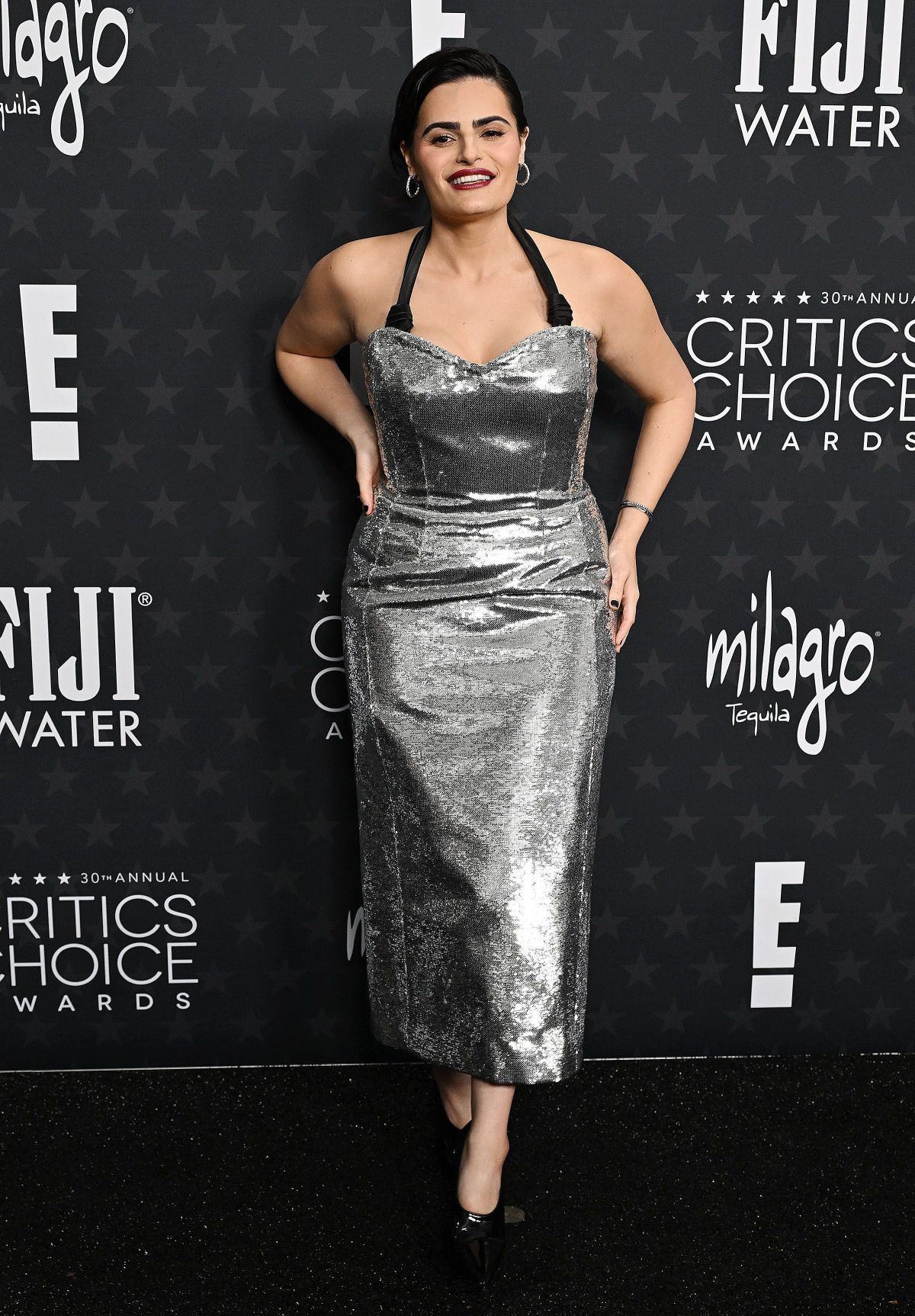 Isabeli Fontana at Critics Choice Awards, February 2025