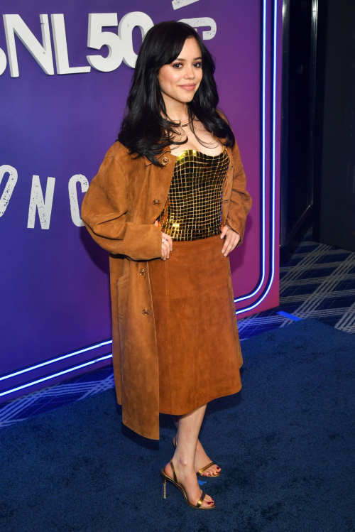 Jenna Ortega at SNL50 Homecoming Concert New York, February 2025 1