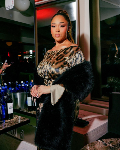 Jordyn Woods at Black in Fashion Council Dinner, February 2025