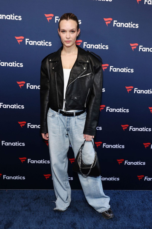 Josephine Skriver at Michael Rubin's Fanatics Super Bowl Party, February 2025