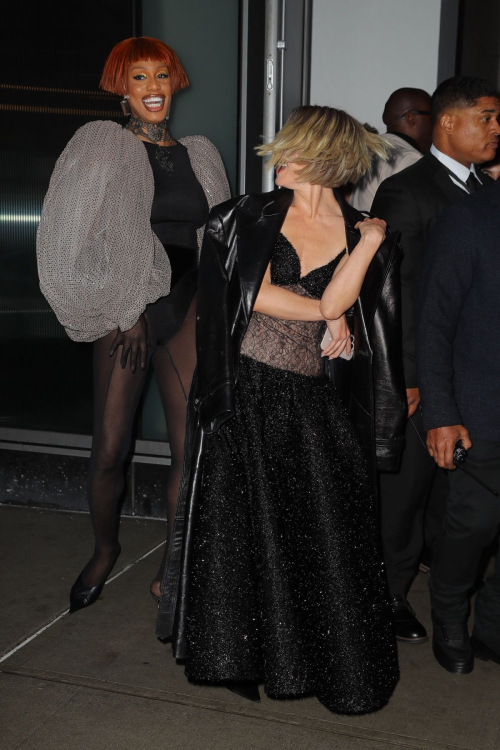 Julianne Hough & Laverne Cox Leave Christian Siriano Show, February 2025 2