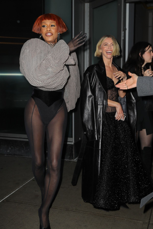 Julianne Hough & Laverne Cox Leave Christian Siriano Show, February 2025 4