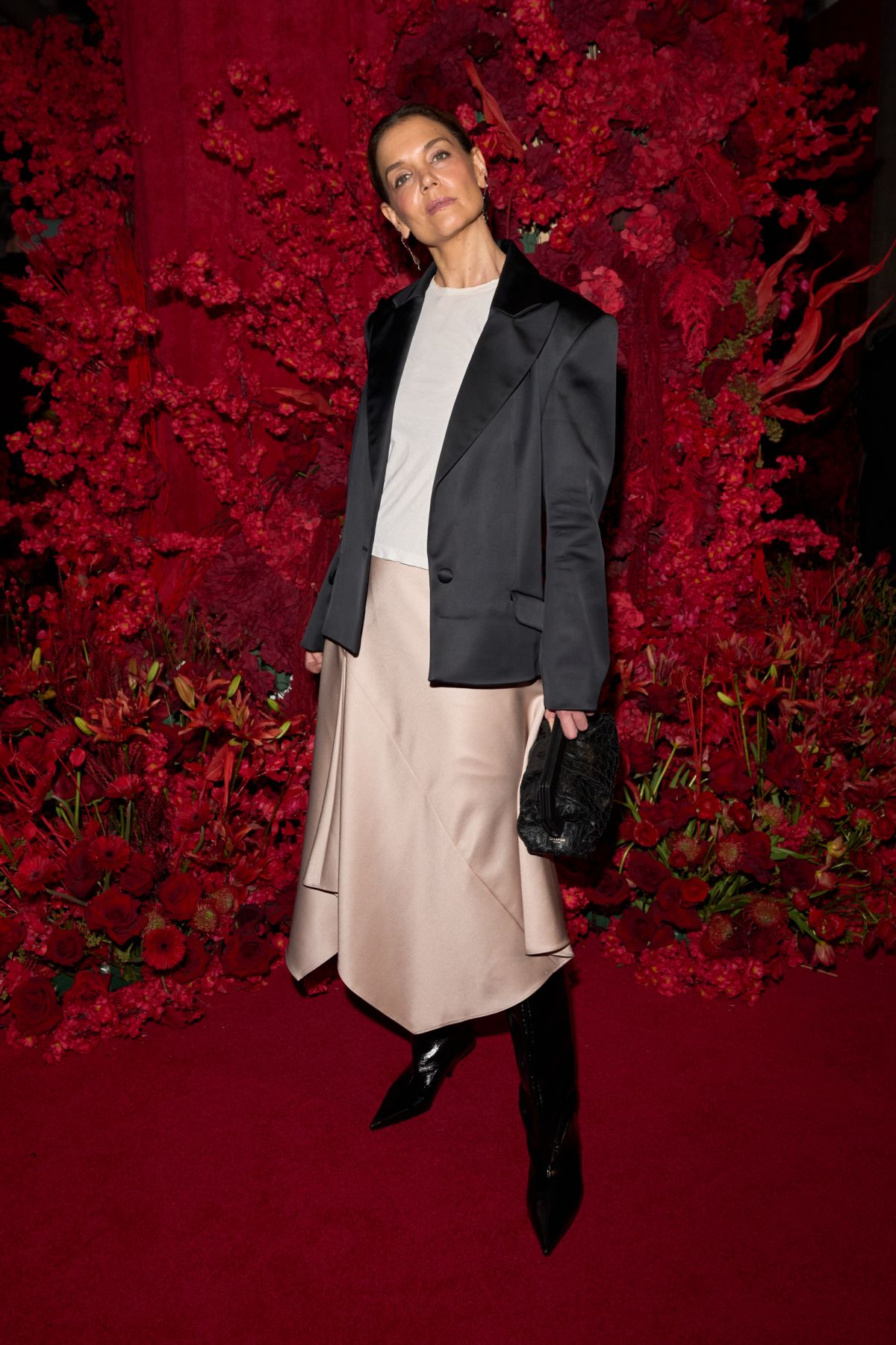 Katie Holmes at Christian Siriano FW25 Show, February 2025