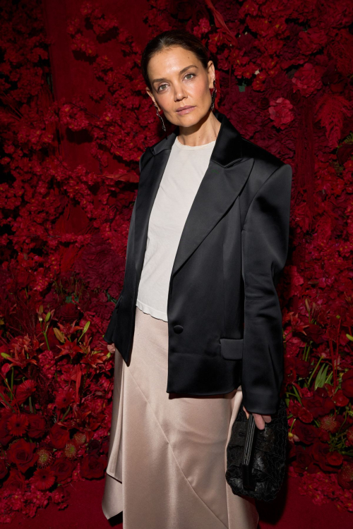 Katie Holmes at Christian Siriano FW25 Show, February 2025 3