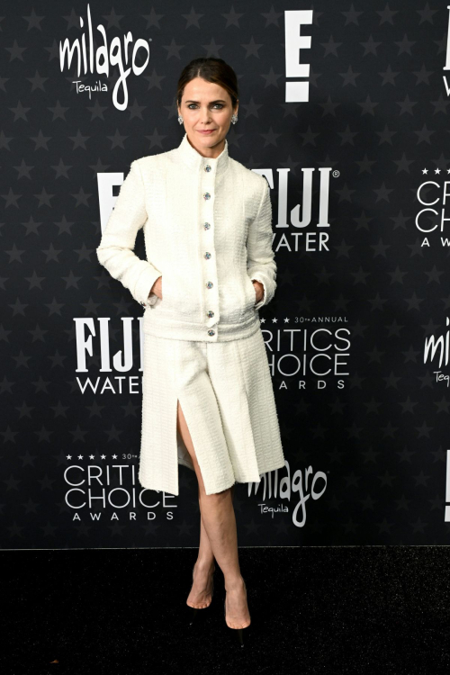 Keri Russell at 30th Annual Critics Choice Awards, February 2025