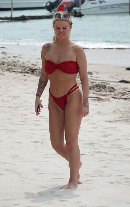 Kerry Katona in Bikini on Valentine