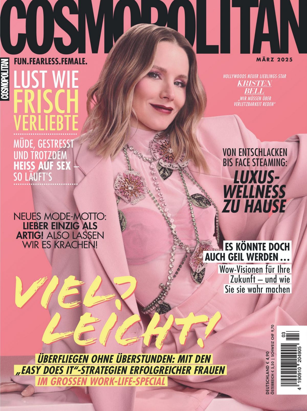 Kristen Bell in Cosmopolitan Germany, March 2025