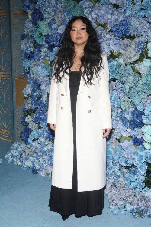 Lana Condor at Alice + Olivia Fashion Presentation, February 2025