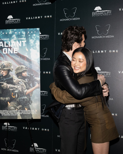 Lana Condor at the Premiere of 'Valiant One', January 2025