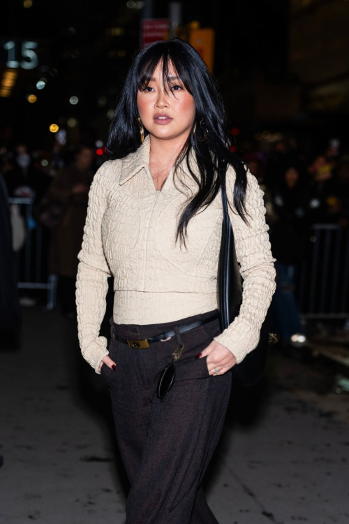 Lana Condor at Tory Burch NYFW Show, February 2025 1