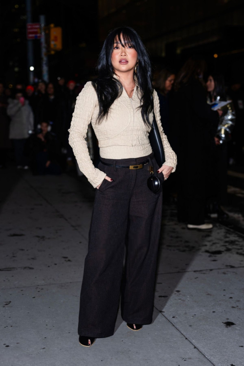 Lana Condor at Tory Burch NYFW Show, February 2025 2